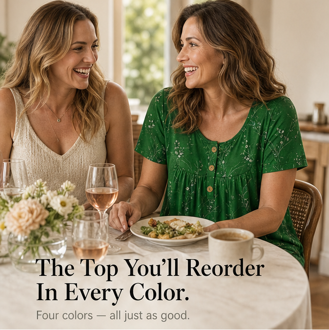 Flowy Floral Tunic for Everyday — View 8 | Clova