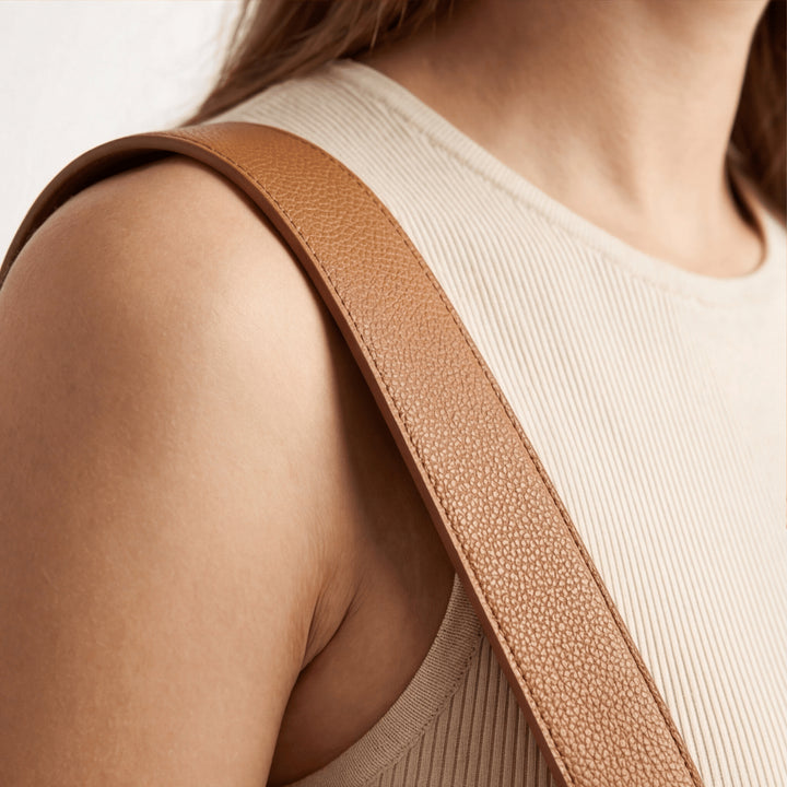 Soft Leather Shoulder Tote