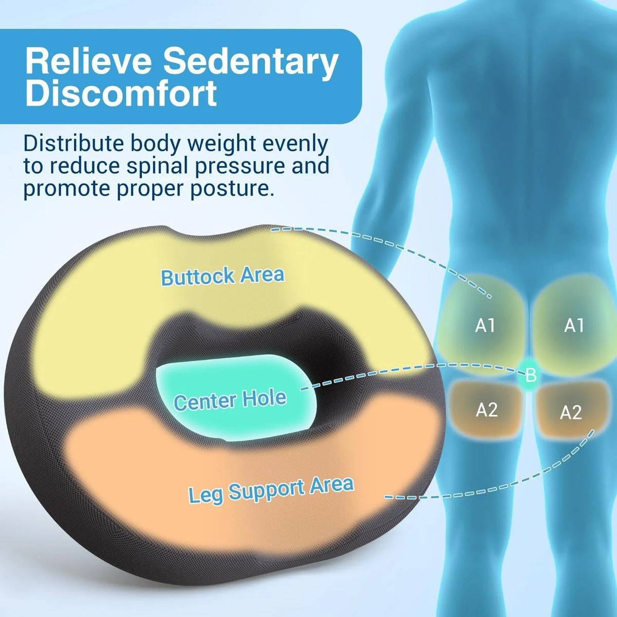 Easevora Coccyx & Pressure Relief product image 4