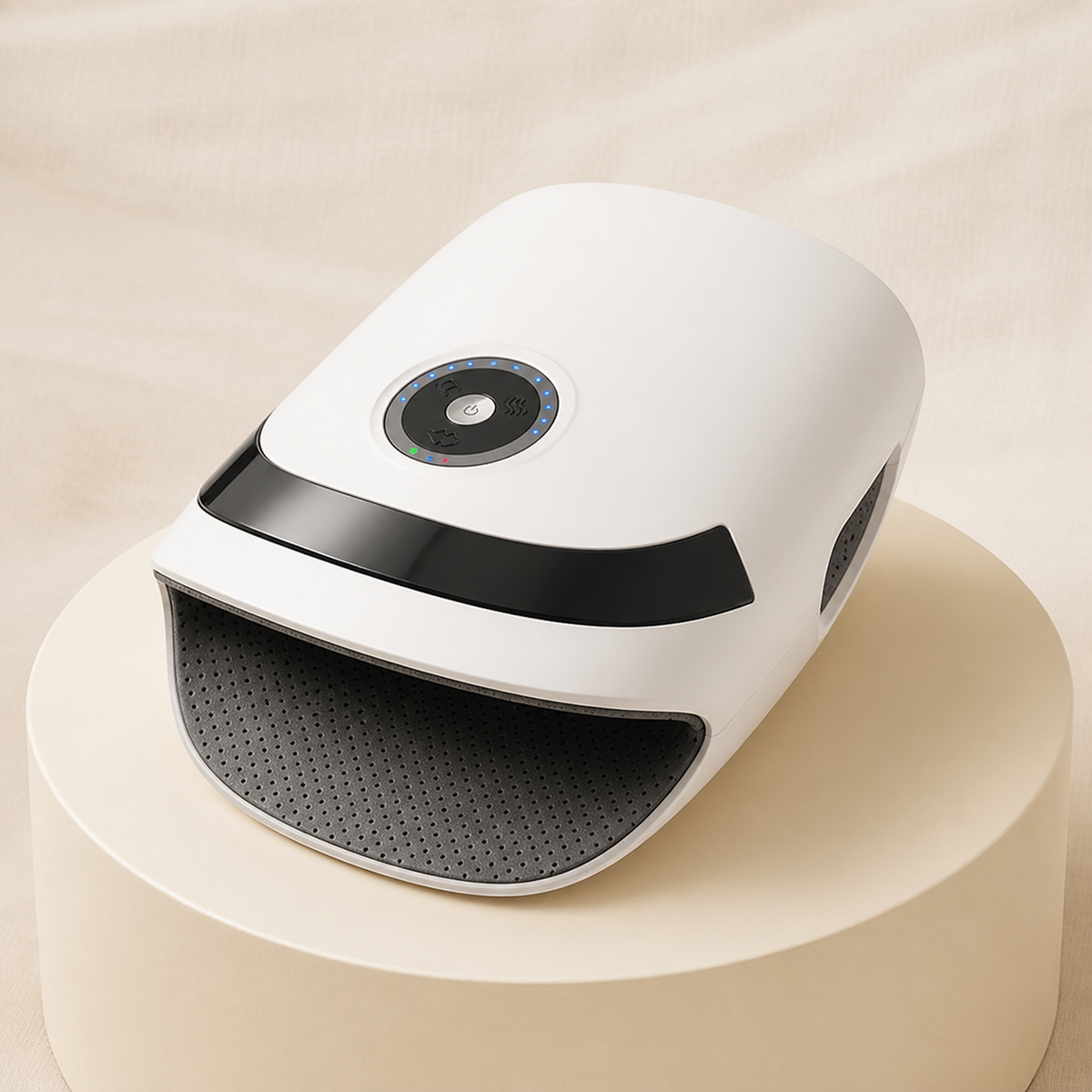 Wireless Air Compression & Heat Hand Massager — product detail view