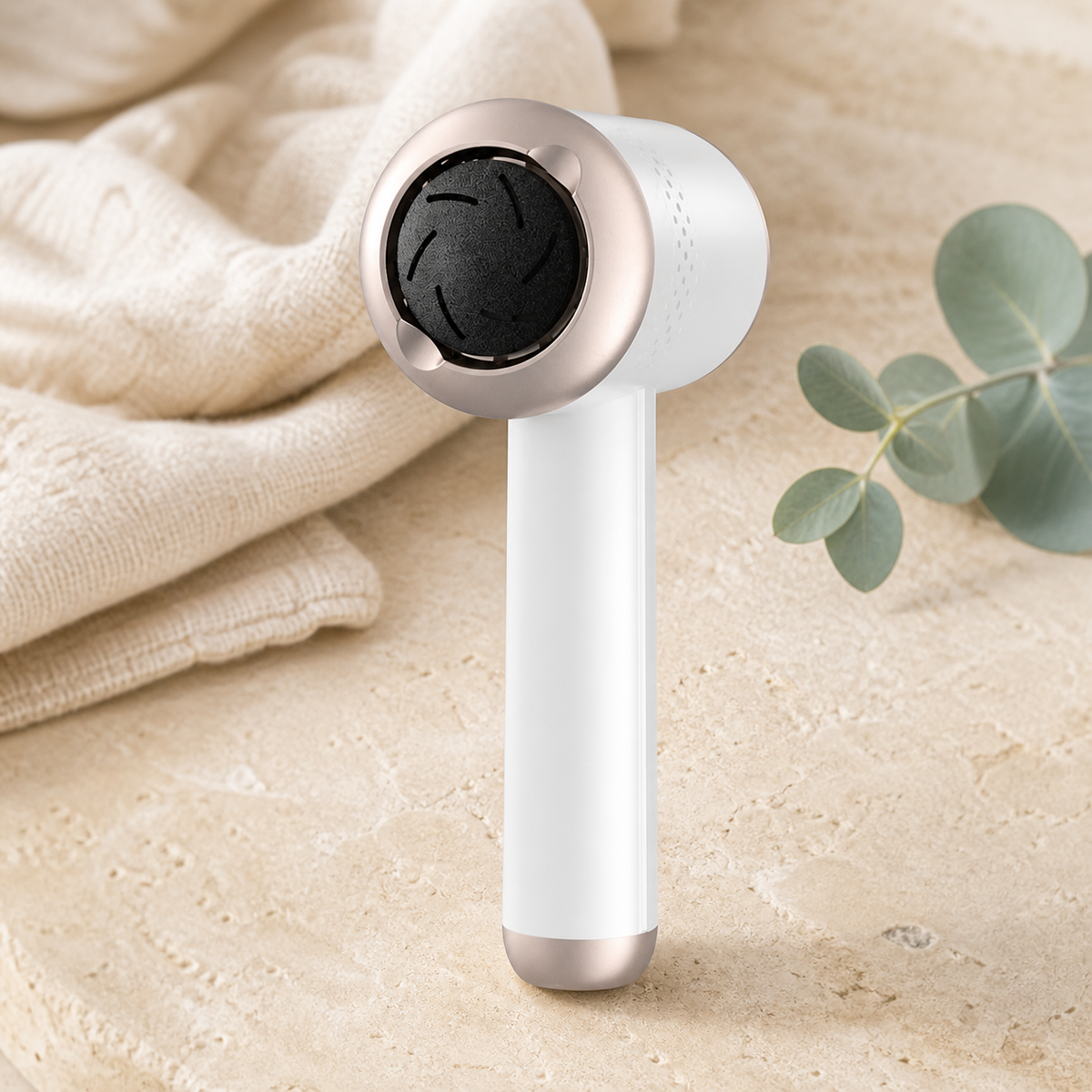 Portable Foot Callus Remover — lifestyle view