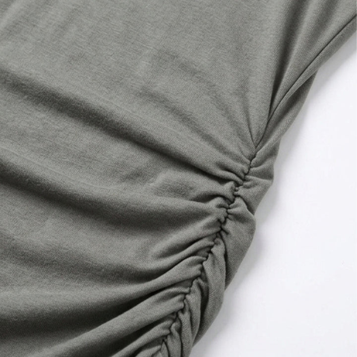 Ruched Sleeveless Bodycon Dress