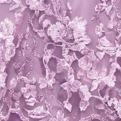 Elegant Lace and Chiffon Dress Set — View 7 | Clova