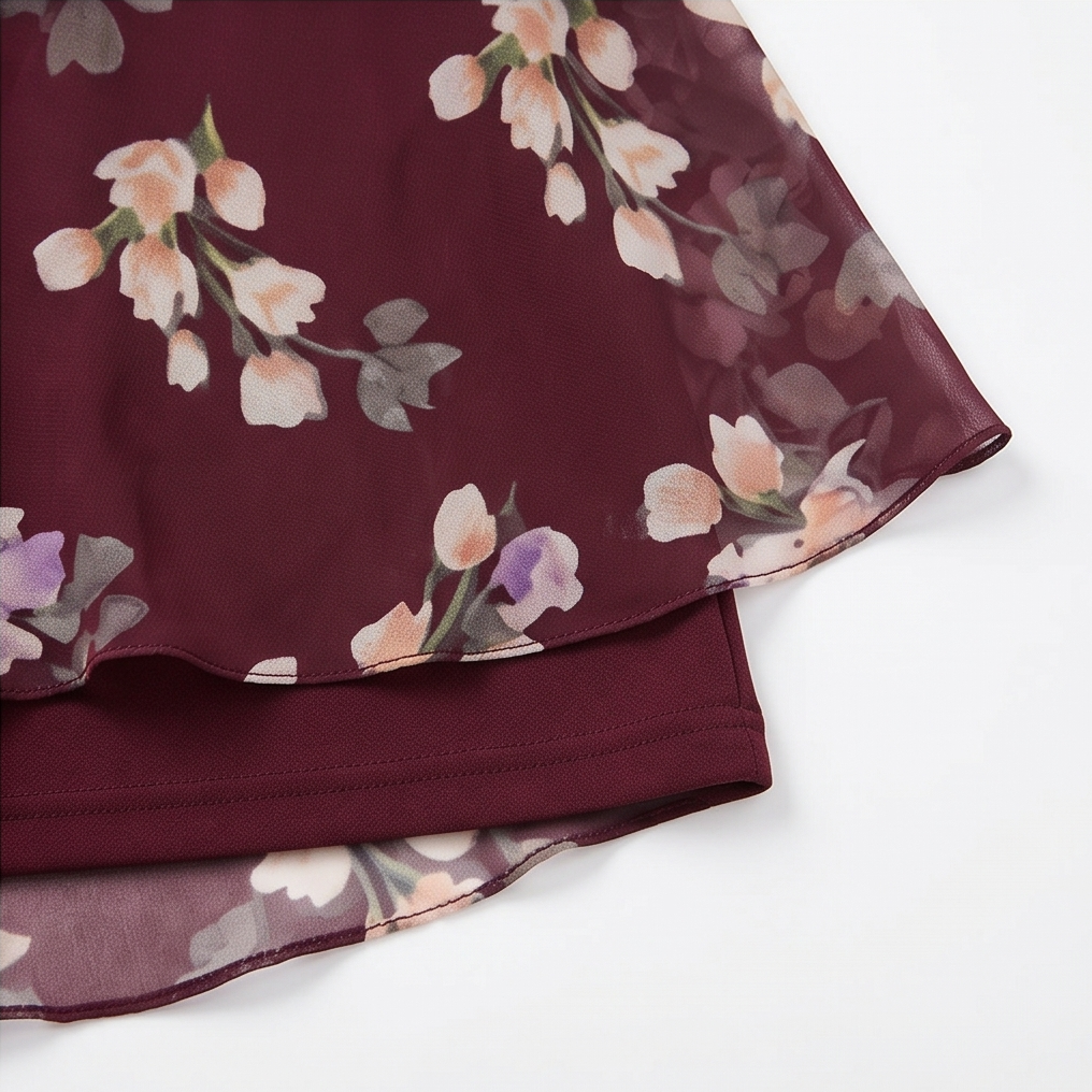 Elegant Overlay Sheath Dress — View 10 | Clova