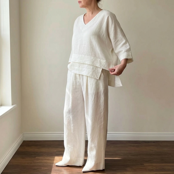 Asymmetric Two-Piece Set