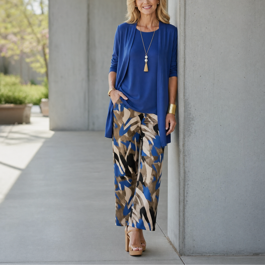 Elegant 3-Piece Cardigan Set | Clova Women's Fashion