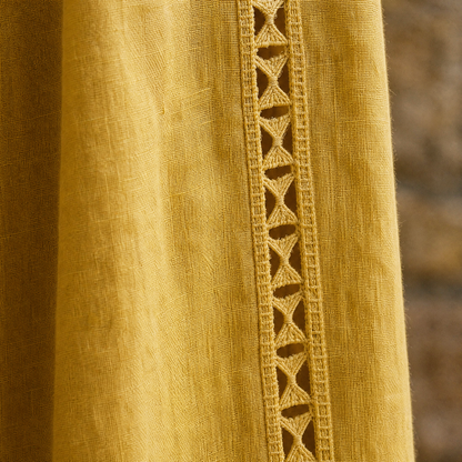 Relaxed Midi Dress with Pockets — View 5 | Clova
