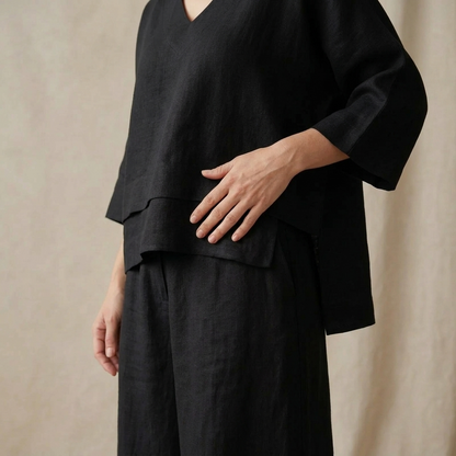 Asymmetric Two-Piece Set — View 5 | Clova