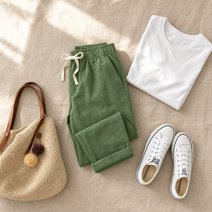 Soft Ankle Pants for Everyday Wear — View 6 | Clova