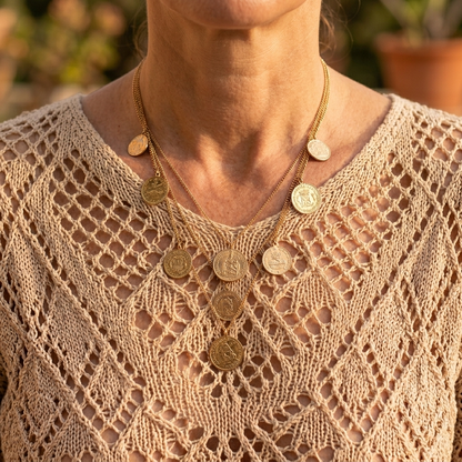 Bohemian Crochet V-Neck Top — View 6 | Clova