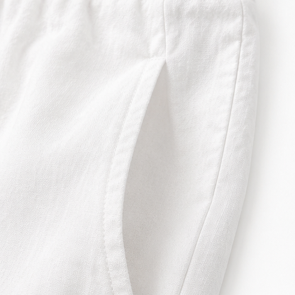 Lace Trim Drawstring Comfort Pants — View 16 | Clova