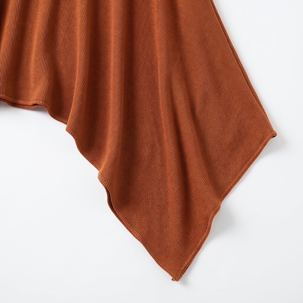 Flowy Handkerchief-Hem Knit Tunic — View 8 | Clova