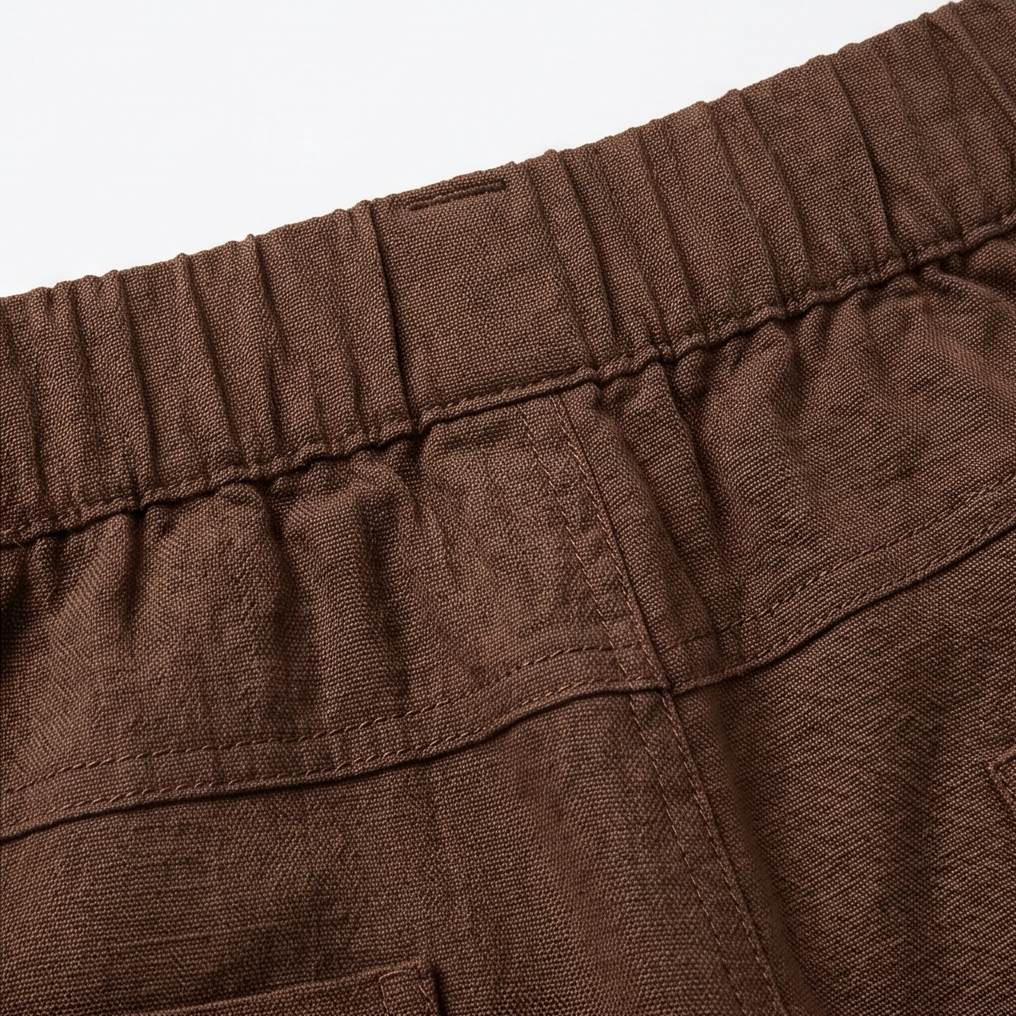 High-Waisted Wide-Leg Palazzo Pants — View 8 | Clova