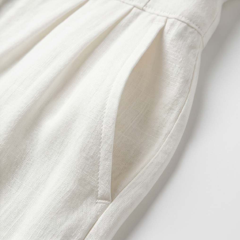 Wide-Leg Button Front Jumpsuit — View 16 | Clova