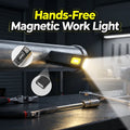 Magnetic Hands-Free Work Light - Dual Mode LED & COB, Ultra-Light Clip