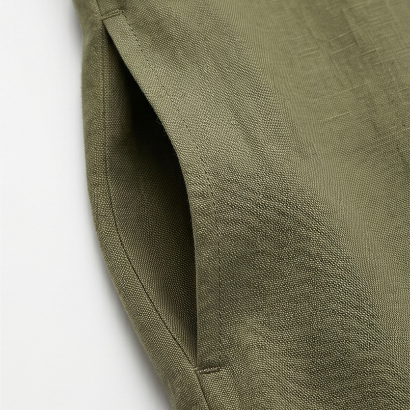 Effortless Maxi Shirt Dress with Pockets — View 10 | Clova