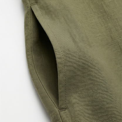 Effortless Maxi Shirt Dress with Pockets — View 10 | Clova