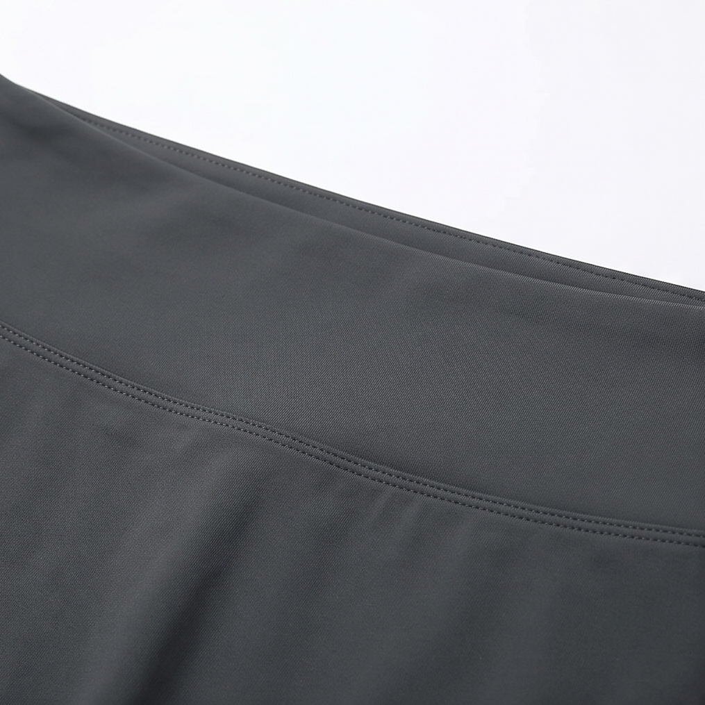 Knee-Length Skort with Built-In Shorts — View 12 | Clova