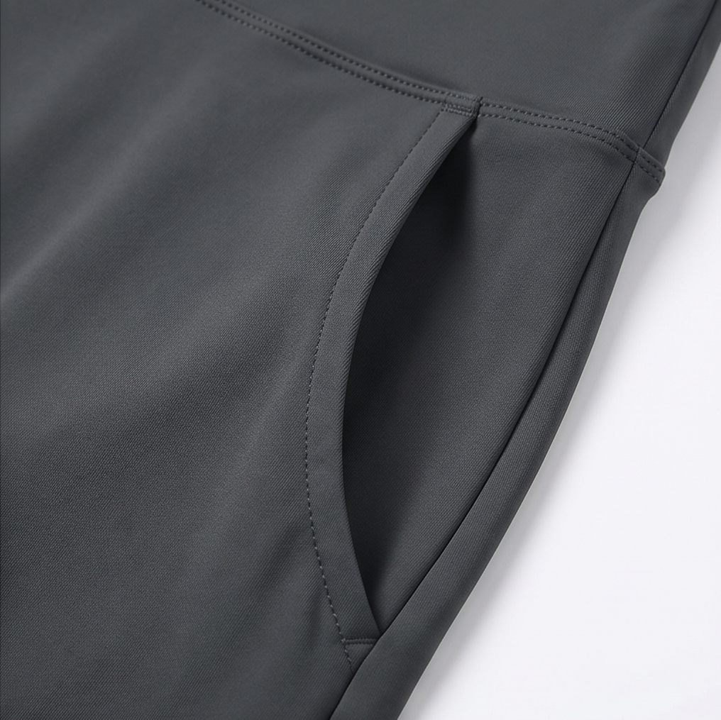 Knee-Length Skort with Built-In Shorts — View 13 | Clova
