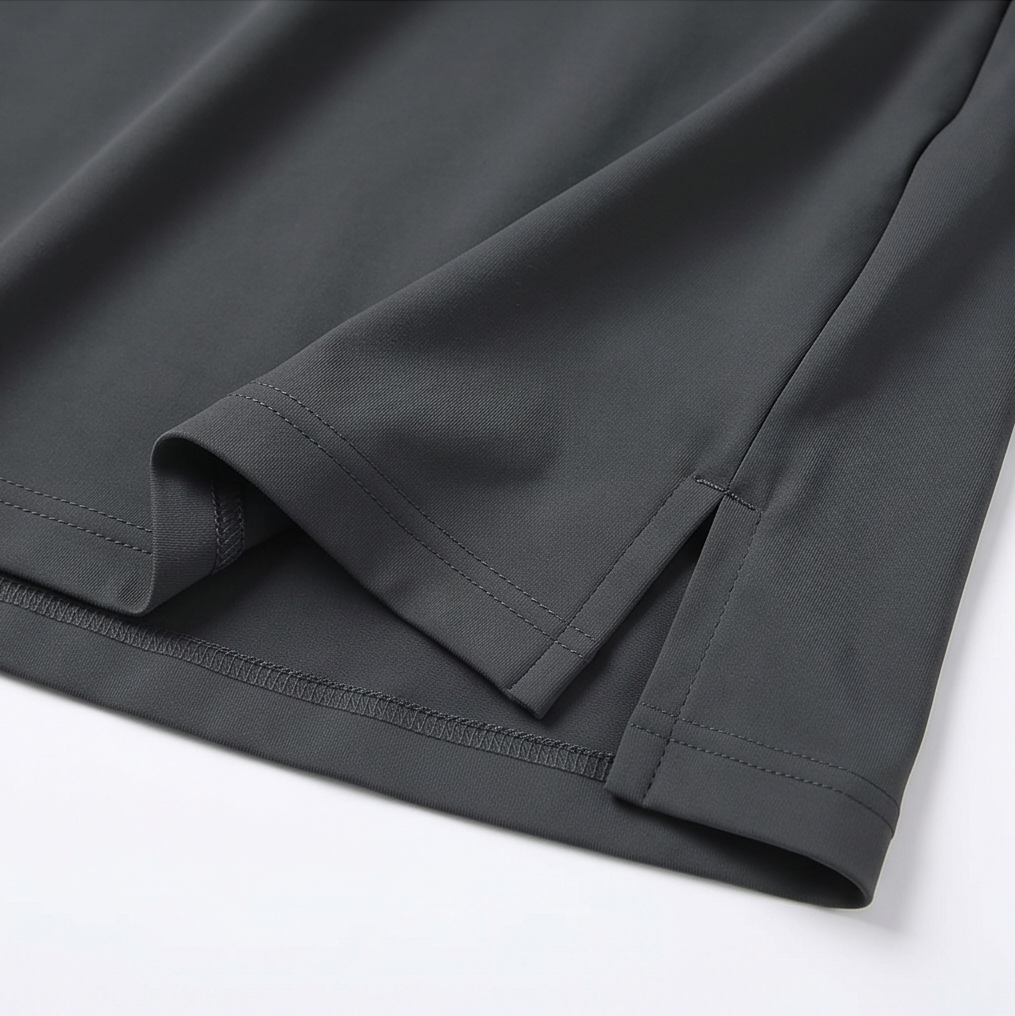 Knee-Length Skort with Built-In Shorts — View 14 | Clova