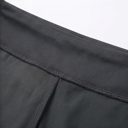 Knee-Length Skort with Built-In Shorts — View 15 | Clova