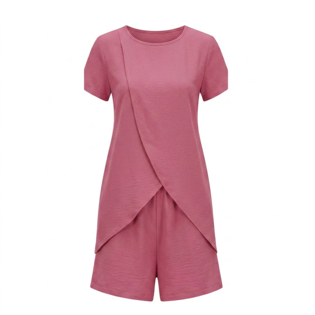 Tulip-Hem Two-Piece Summer Set — View 15 | Clova