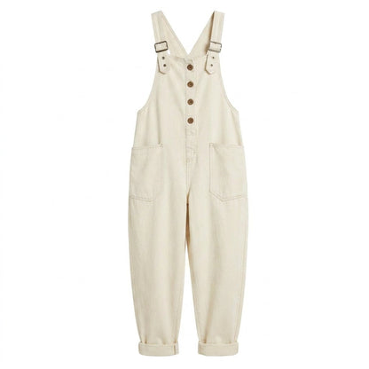 Relaxed Overalls with Pockets — View 13 | Clova