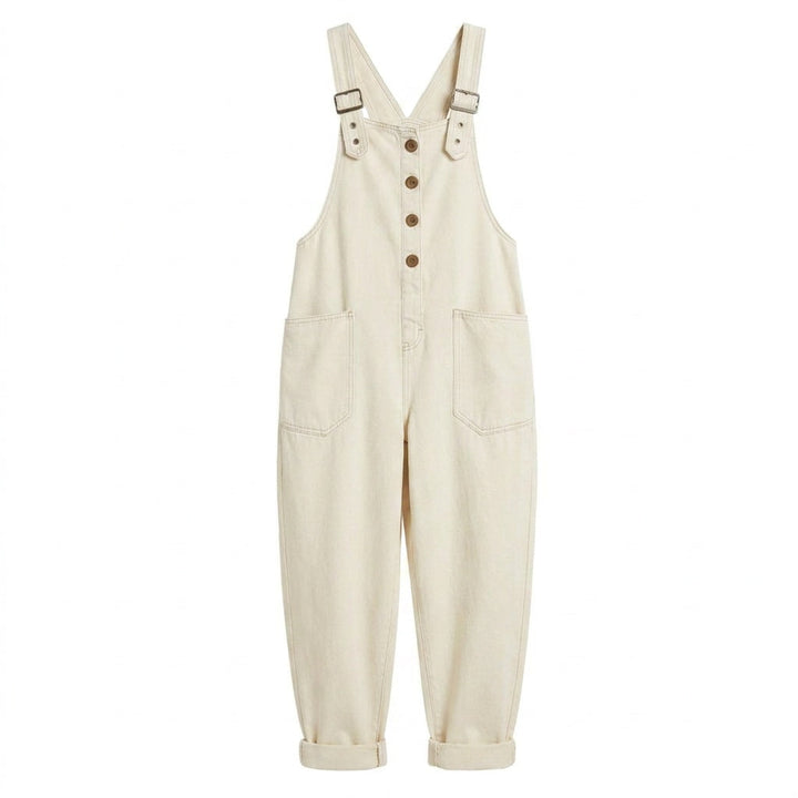 Relaxed Overalls with Pockets — View 13 | Clova