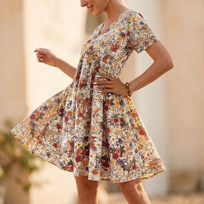 Flowy Floral Dress for Easy Summer Style — View 2 | Clova