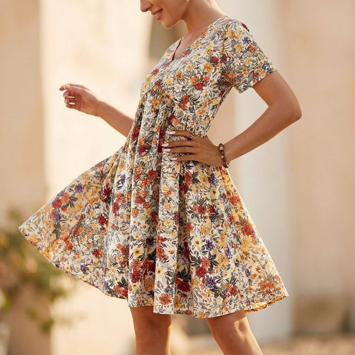 Flowy Floral Dress for Easy Summer Style — View 2 | Clova