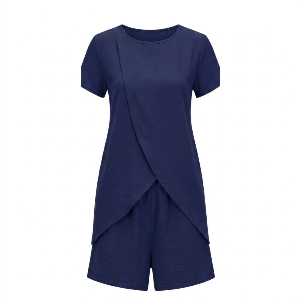 Tulip-Hem Two-Piece Summer Set — View 14 | Clova