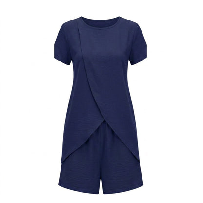 Tulip-Hem Two-Piece Summer Set — View 14 | Clova