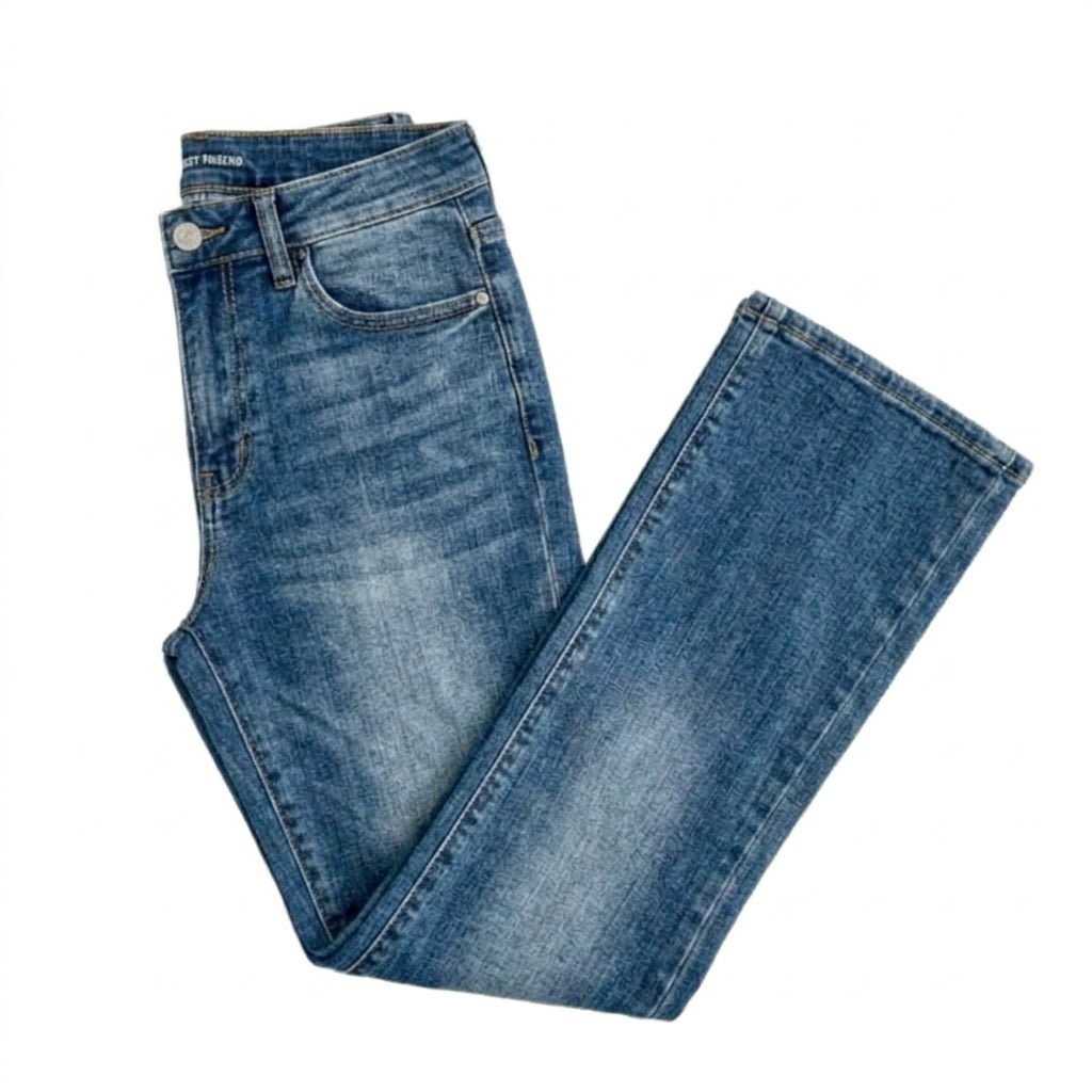 Denalia Tummy-Smoothing Bootcut Jeans — View 13 | Clova