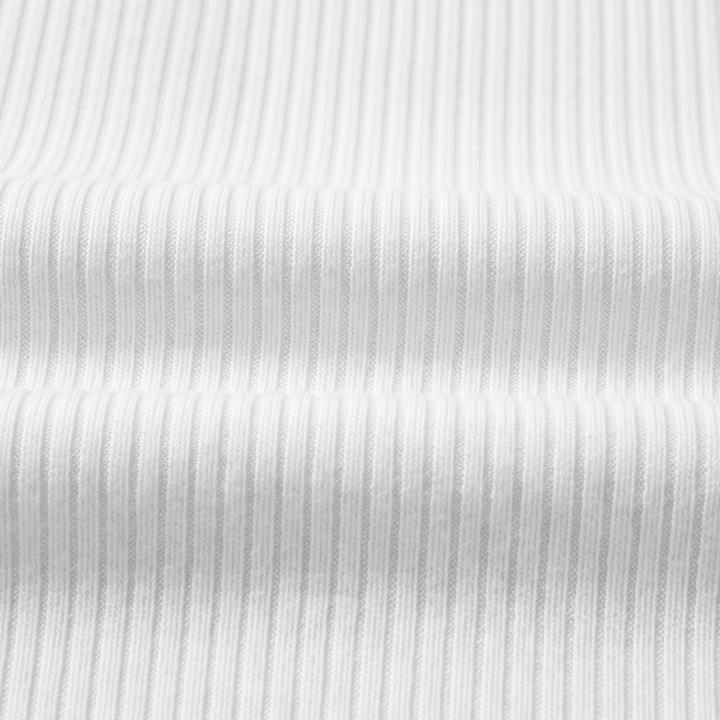 Lunella Ribbed V-Neck Tank with Built-In Bra — View 12 | Clova