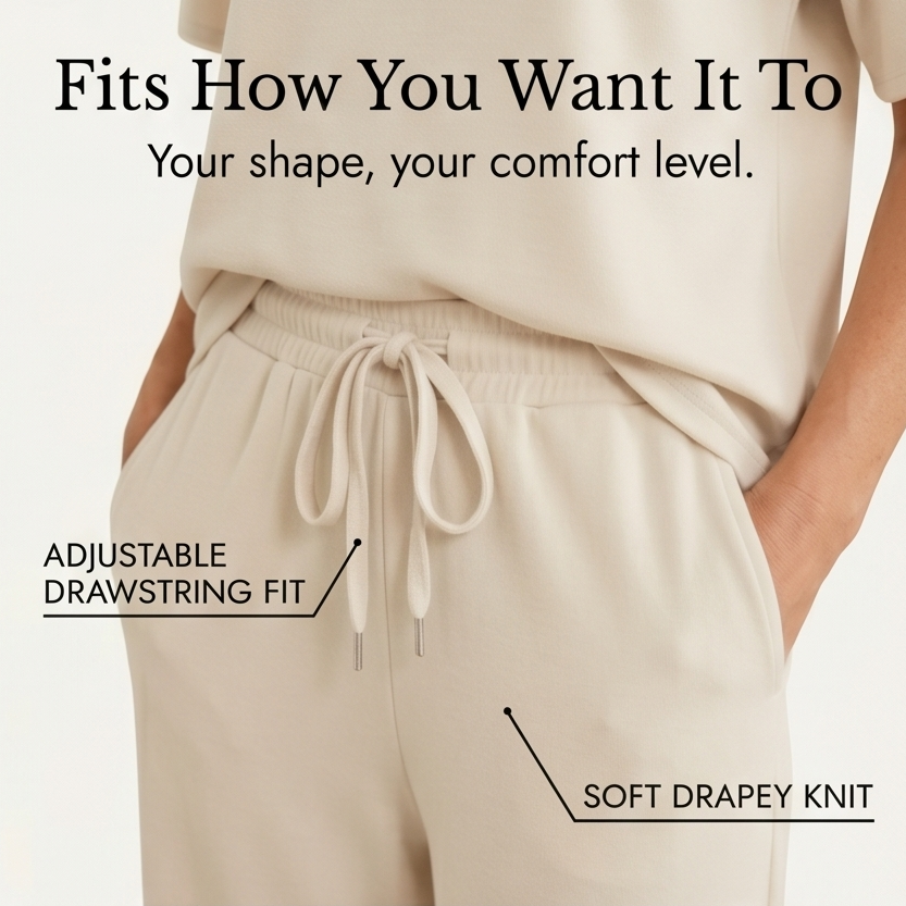 Soft Two-Piece Lounge Set — View 8 | Clova