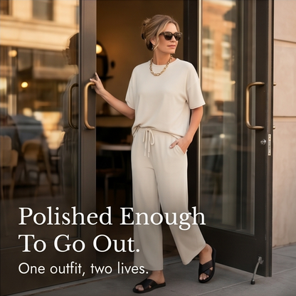 Soft Two-Piece Lounge Set — View 10 | Clova