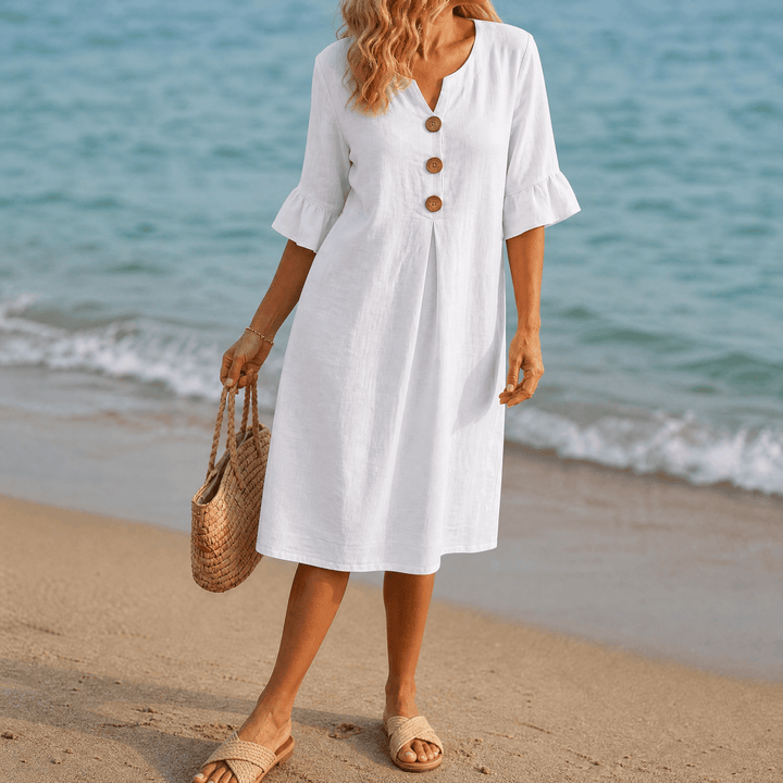 Breezy Summer Shift Dress — View 10 | Clova