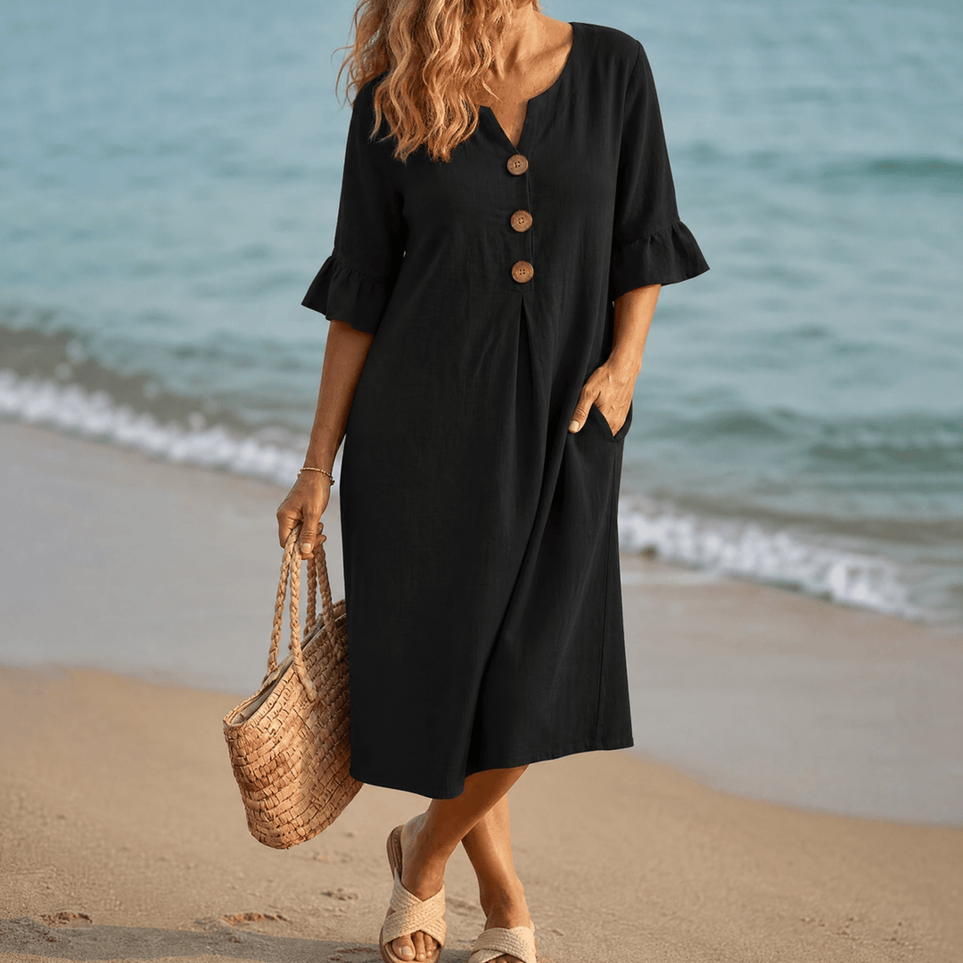 Breezy Summer Shift Dress — View 12 | Clova