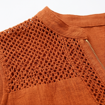 Crochet Linen Vacation Set — View 7 | Clova