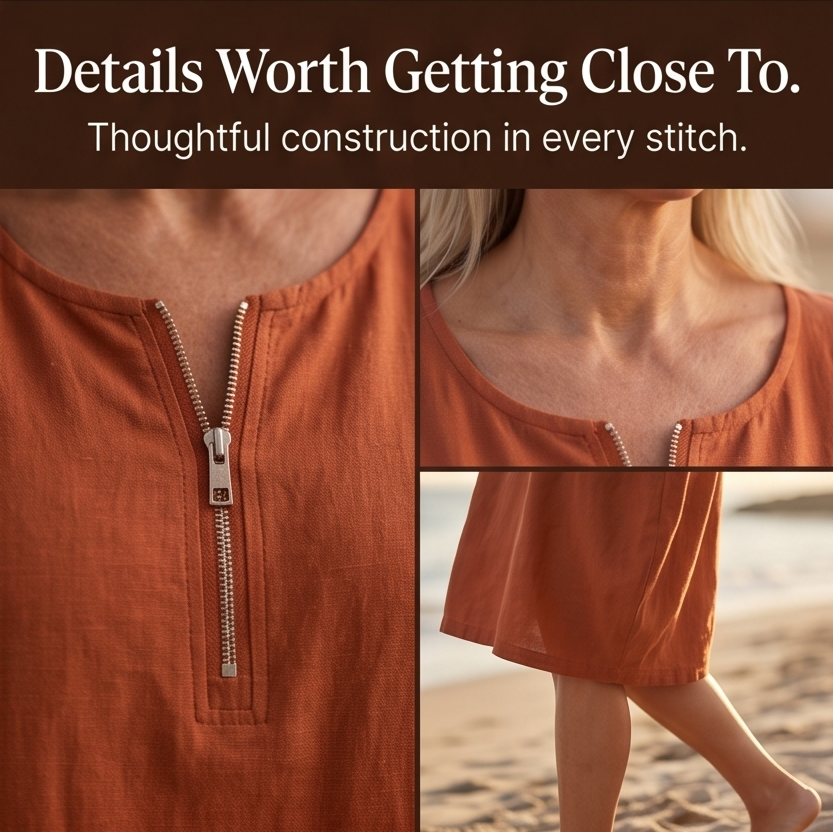 Breezy Summer Dress with Pockets — View 11 | Clova