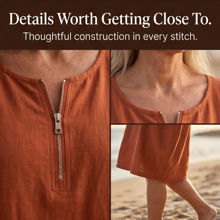 Breezy Summer Dress with Pockets — View 11 | Clova