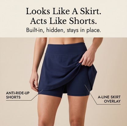Matching Set with Built-In Shorts — View 6 | Clova