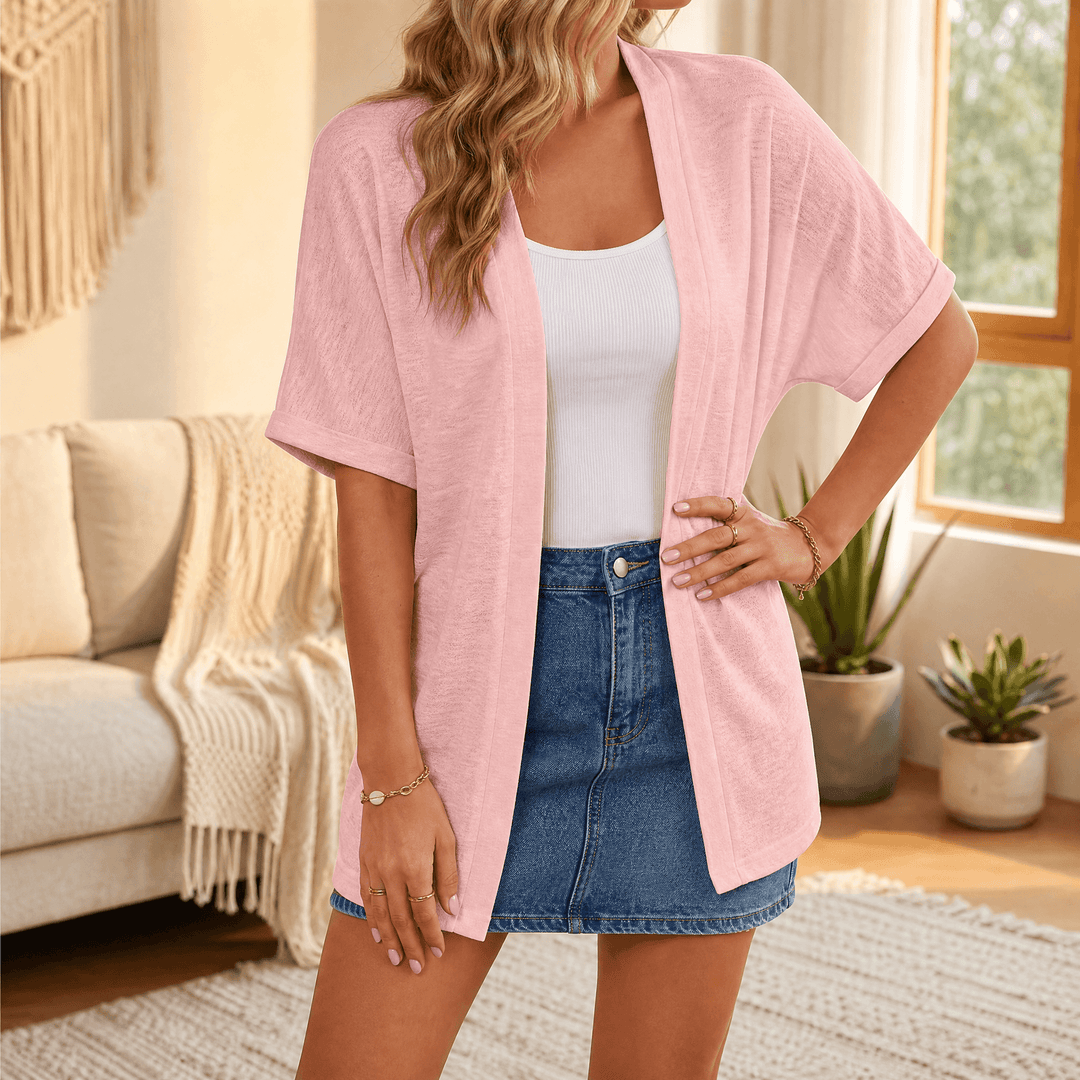 Breezy Open Summer Cardigan — View 12 | Clova