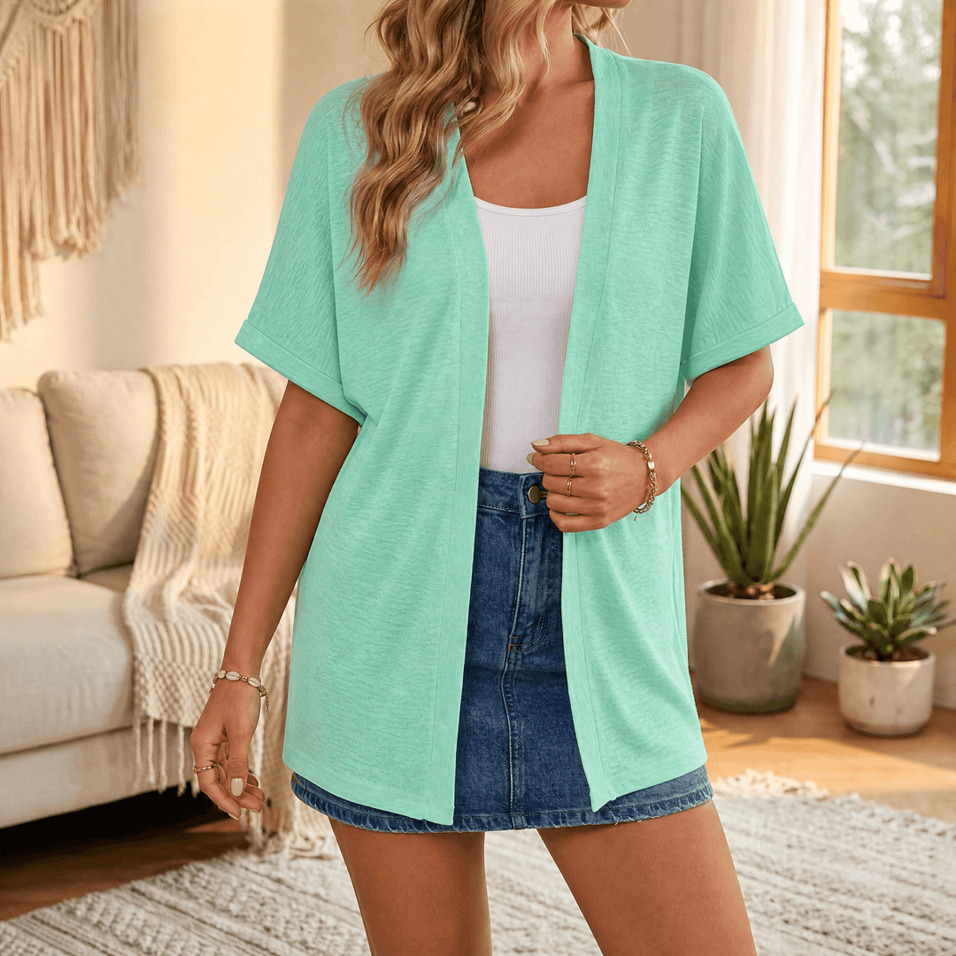 Breezy Open Summer Cardigan — View 15 | Clova