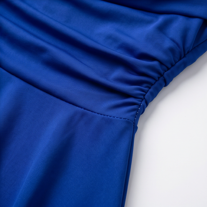 Ruched A-Line Mini Dress for Events — View 10 | Clova