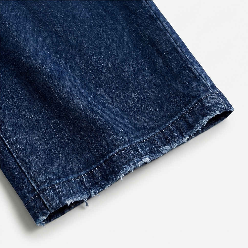 Patch-Pocket Wide-Leg Jeans — View 10 | Clova