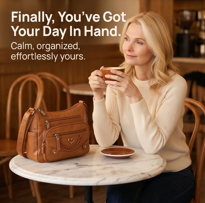 Multi-Pocket Crossbody Bag for Everyday Carry