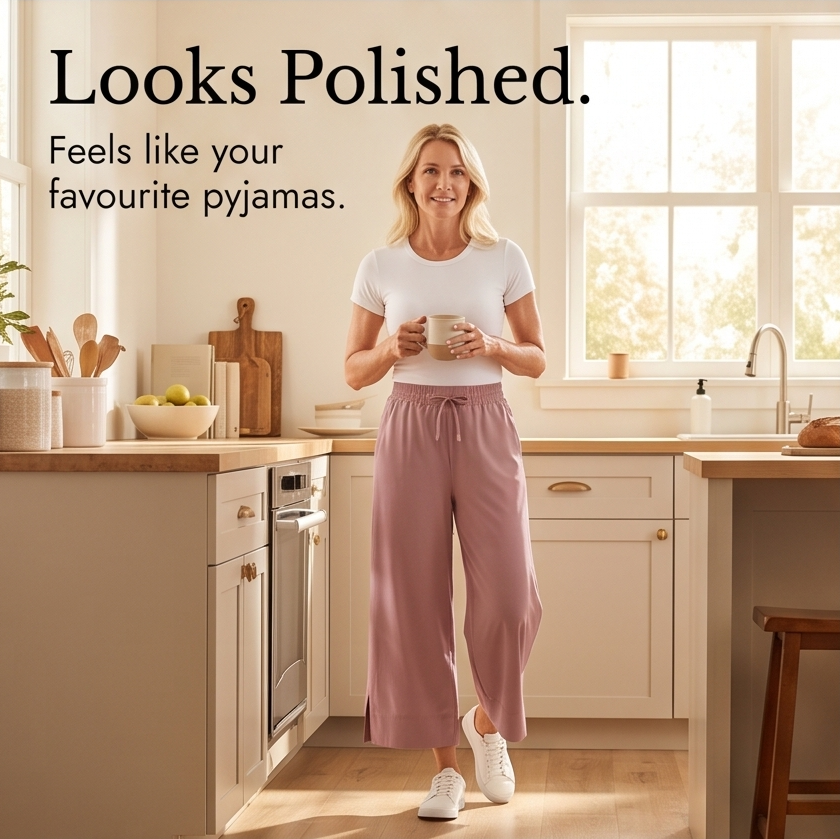 Effortless Wide-Leg Crop Pants — View 7 | Clova