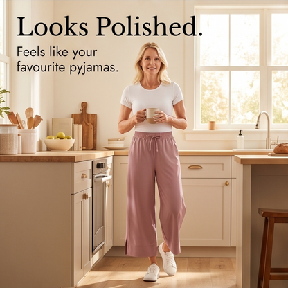 Effortless Wide-Leg Crop Pants — View 7 | Clova