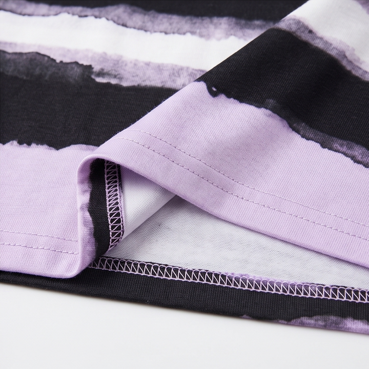 Flowy Watercolor Henley for Easy Summer Style — View 13 | Clova